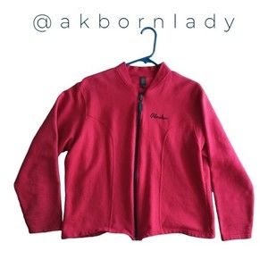 Alaska Zip Up Jacket Red XL